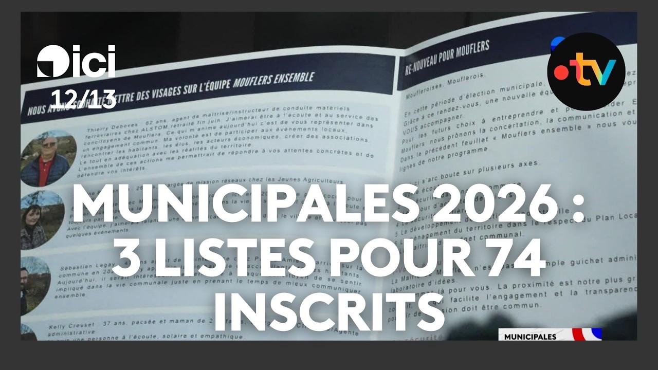 Trois listes aux élections municipales se présentent dans ce petit village de 96 habitants