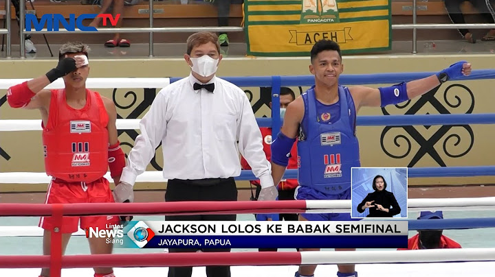 Atlet Muay Thai Papua Jackson Karmela Menang Cepat Atas Lawannya di Kelas 57KG #LIS 29/09