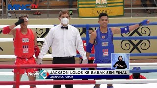Atlet Muay Thai Papua Jackson Karmela Menang Cepat Atas Lawannya di Kelas 57KG #LIS 29/09