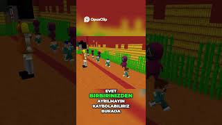 Kerem Komi̇ser Squi̇d Gameye Katiliyor - Mi̇necraft Parodi̇leri̇