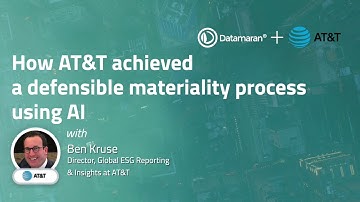 How AT&T achieved a defensible materiality process using AI