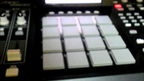 Chord is assigned to a pad (MPC1000 & MPC2500 JJ OS128XL)