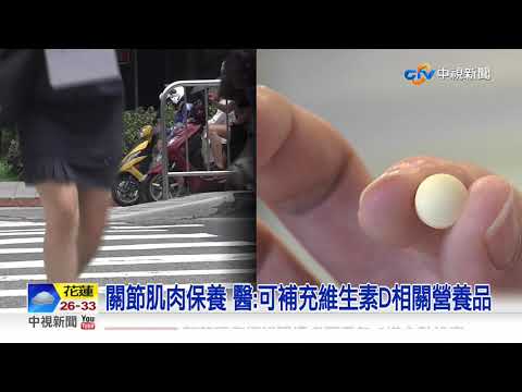 日研究:咪唑胜肰萃取物 提升關節穩定度│中視新聞 20200826