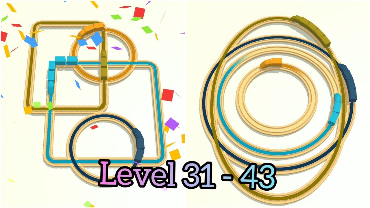 Trains On Time (Level 31 - 43) Android Gameplay #3