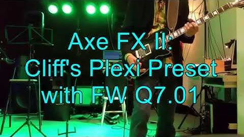 Axe FX II: Cliff