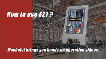 How to use Estun E21 controller?