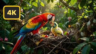 Colorful Birds Paradise 4K – Nature Relaxing Video Wallpaper screenshot 5