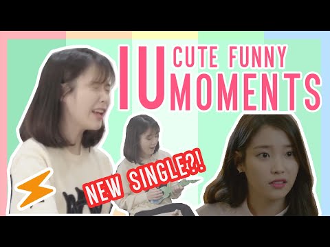 IU FUNNY AND CUTE MOMENTS 이지은