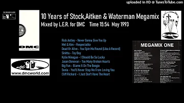10 Years Of Stock Aitken & Waterman Megamix  (DMC Mix by L E R May 1993)