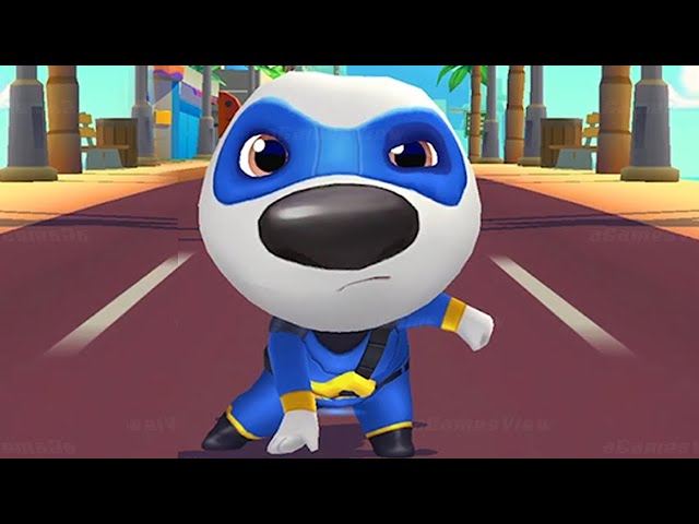 🦝⚡ Invasão dos guaxinins em Talking Tom Hero Dash! (TODOS os