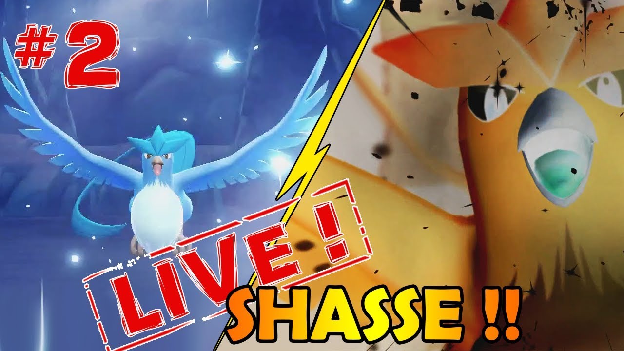 Shasse Au Artikodin Shiny Dans Pokemon Lets Go 2 Nintendo Switch Partie 1