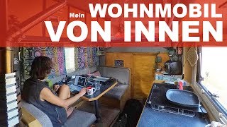 Roomtour Wohnmobil Marke Eigenbau Rundgang - Amumot-Truck Von Innen Und Außen