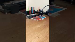 DIY drawing robot with automatic pen changing system