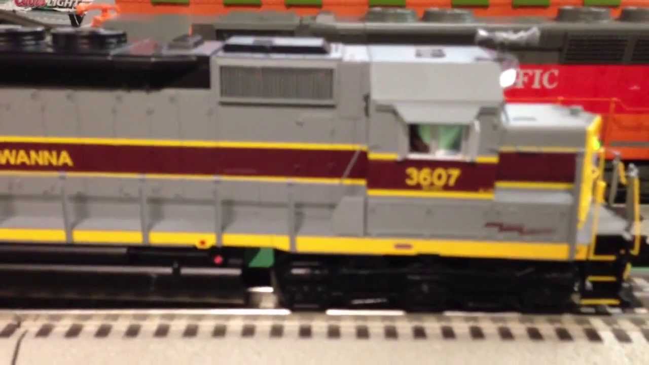 MTH Trains - Erie Lackawanna SD45 - YouTube