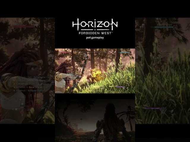 Taking out these two scrappers - Horizon Forbidden West Gameplay #gaming #shorts