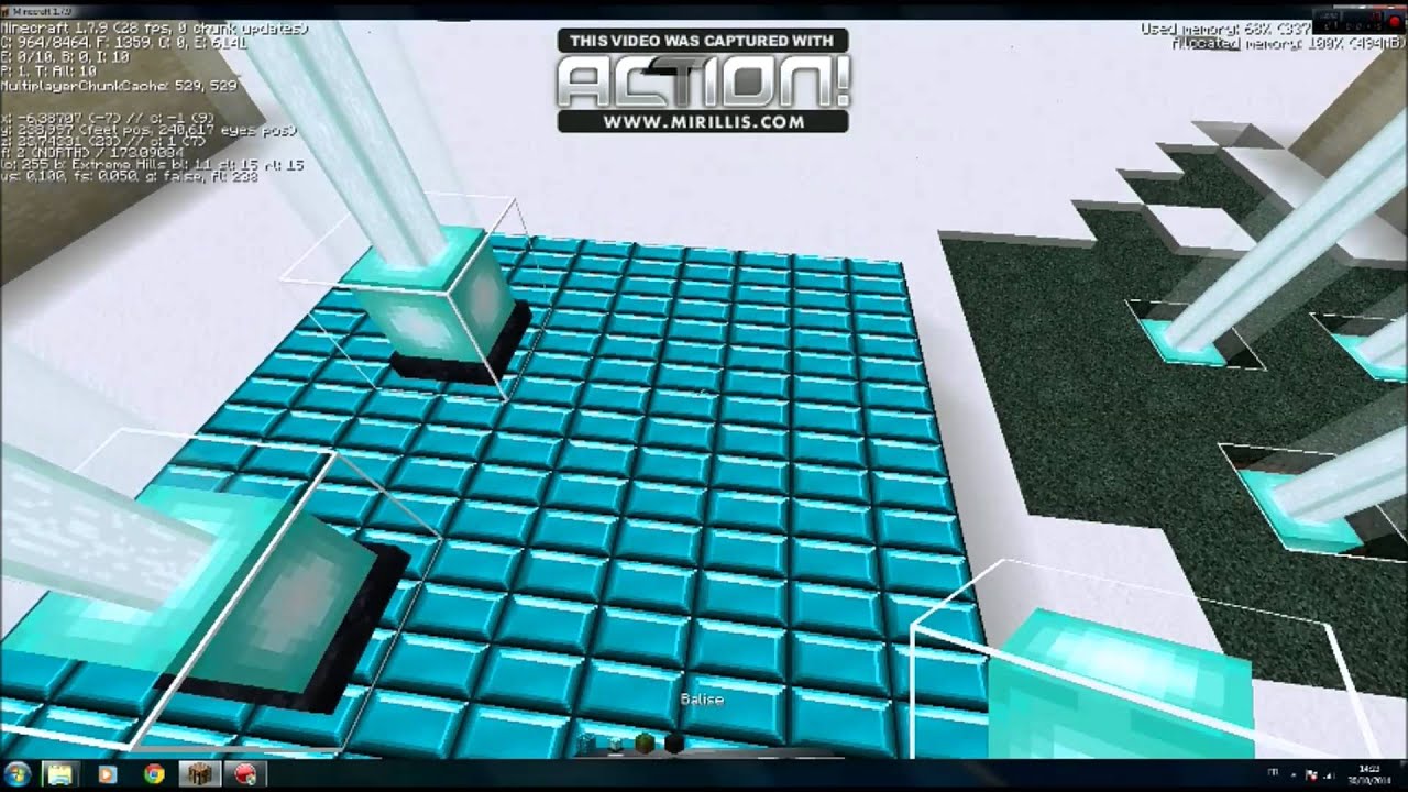 comment faire un laser dans minecraft - YouTube