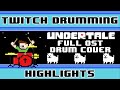 Undertale OST (Drum Cover) -- The8BitDrummer