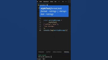 JavaScript Tip: Quickly Style Console Text with styleText!