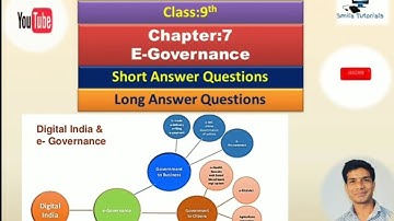 Class 9th Ch: 7 E-Governance (Short and Long Answer Questions )