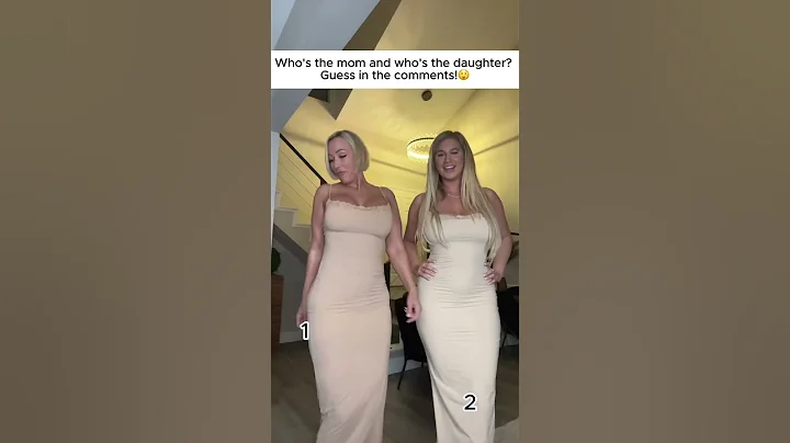 Who's The Mom and Who's The Daughter? 😮#shorts #viral #trending