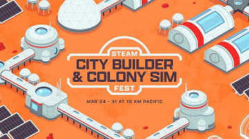 City Builder & Colony Sim Fest 2025: Official Trailer