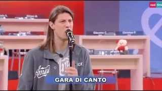 Nick Casciaro canta Uno su mille ce la fa ad Amici 13