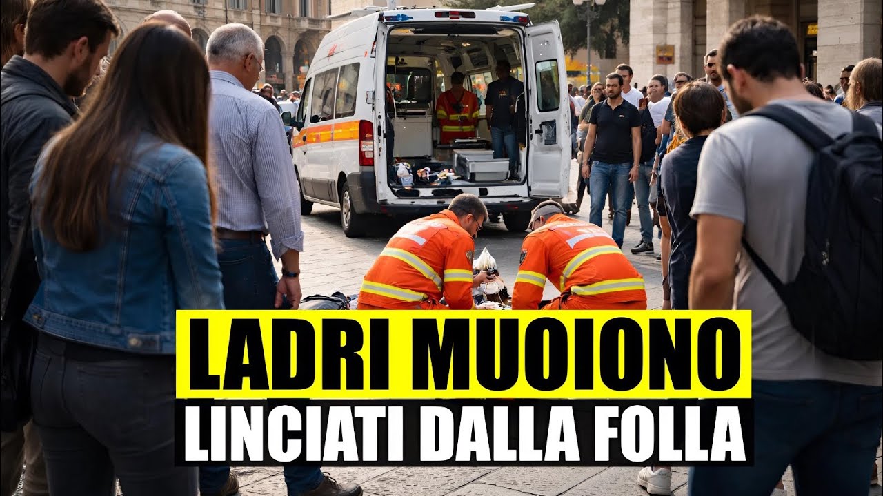LADRI TENTANO DI RUBARE PORTAFOGLI IN PIAZZA: MORTI LINCIATI DALLA FOLLA 