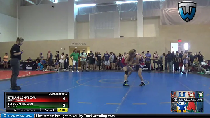 16U 113 Ethan Lenyszyn North Carolina Vs Carsyn Si...