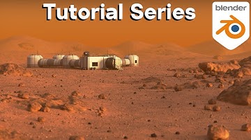 Martian Environment-Course Trailer (Blender Tutorial Series)