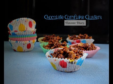 Chocolate Cornflake Cluster | Kids Snack | Flavour Diary