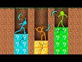 Stickman vs Minecraft Shorts LUCKY BLOCKs Alan Becker AVM Shorts 19 Animation vs. Minecraft Shorts