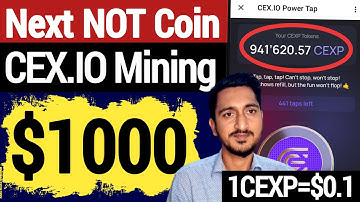 CEX.IO Power Tap Telegram Bot Mining Earn $1000 Full Tutorial | Next NOT Coin Don