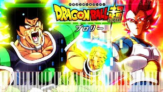 Dragon Ball Super Broly - Broly Begins to Battle | Piano Tutorial chords