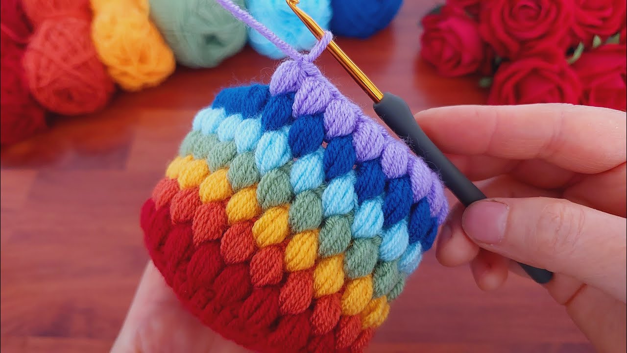 Wonderful How to Make a 3D Crochet Pen Holder | DIY Gift Idea - Easy and Stylish Pen Holder Tutorial