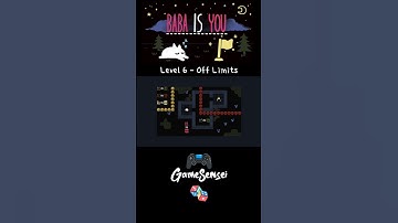 Level 6 Off Limits Baba is You Walkthrough #babaisyou #indie #indiegame #puzzle