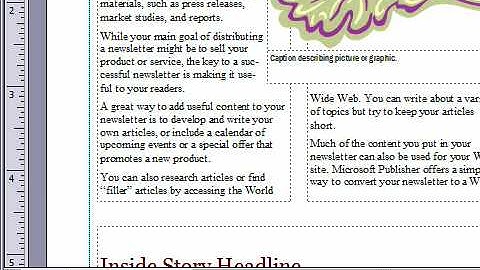 View Document as a Two-Page Spread in Publisher 2007