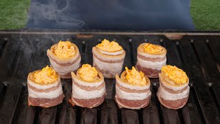 How to make SMOKED Pig Shots  on the grill  Most Tasty BBQ Food