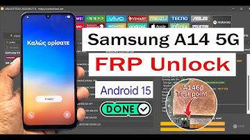 Samsung Galaxy A14 5g SM A146p FRP Unlock Android Unlock Tool Via Test point