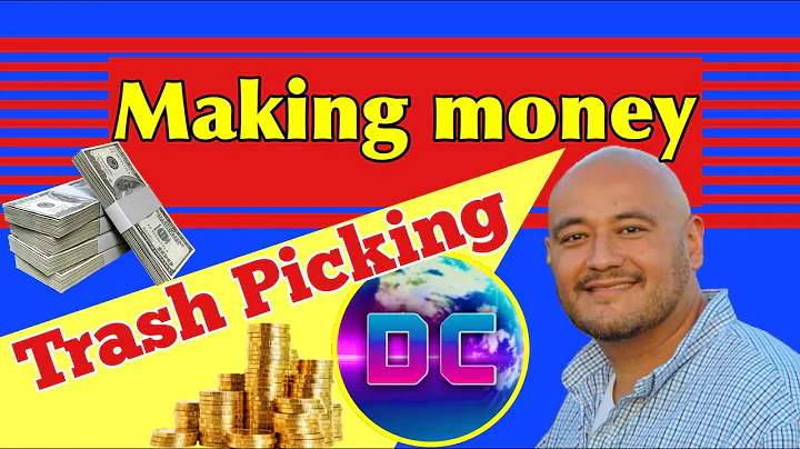 Making money trash picking in rich neighborhoods