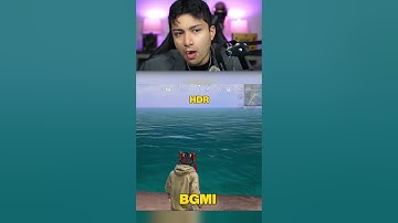 Graphics in PUBG vs BGMI 💀 #pubgmobile #bgmi #shorts