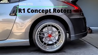 Installing R1 Concept Rotors On A Nismo 370z