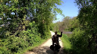 Bike packing overnight with our new zombie bike...prt 2
