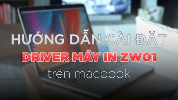 4B Label - Hướng dẫn cài đặt driver cho máy in nhiệt ZW01 trên Macbook