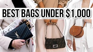 RANKED! WORST to BEST 10 LUXURY BAGS UNDER $1000 *honest review +