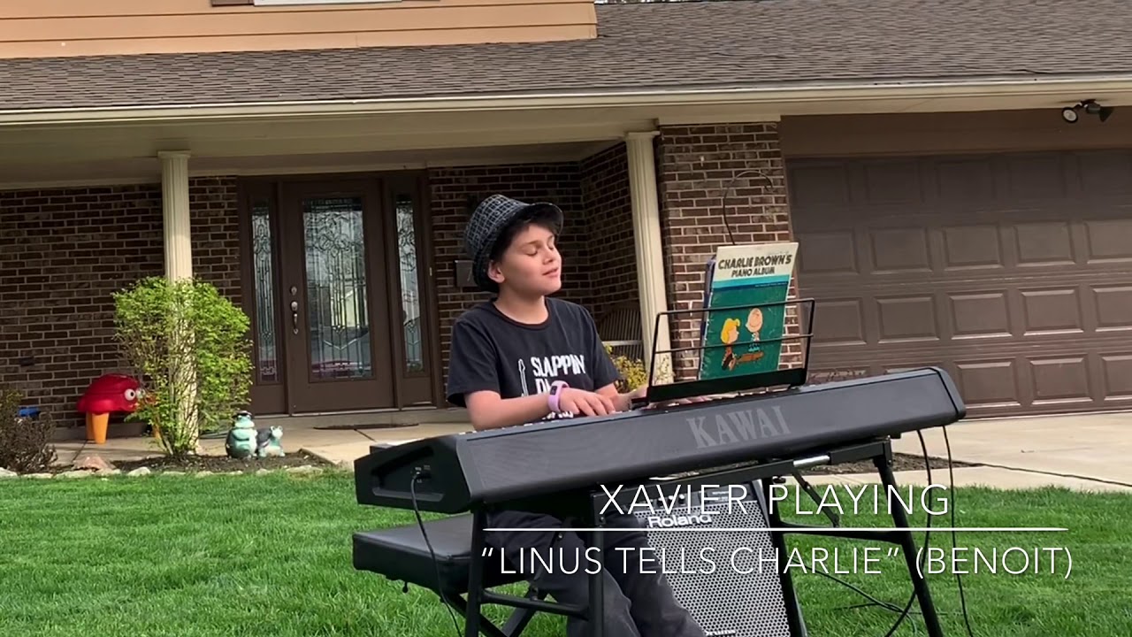 Xavier playing “Linus tells Charlie” - YouTube