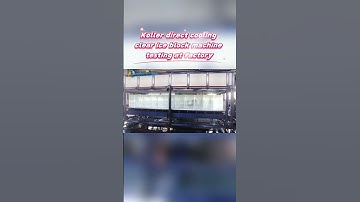 Koller direct cooling transparent ice block machine 3tons capacity