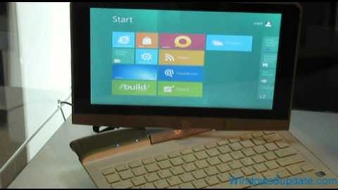 Microsoft Windows 8 BUILD Conference - Intel Hardware Display