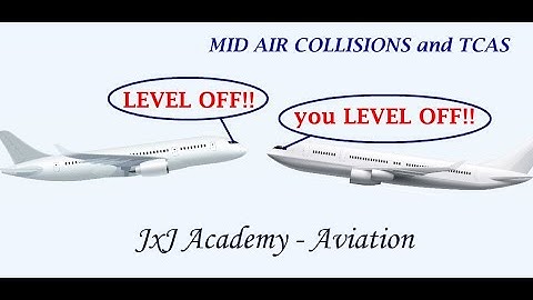 Understanding Mid Air Collisions and Working of TCAS (Traffic Alert  & Collision Avoidance System)