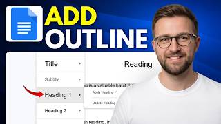 how to add an outline in Google Docs (Step By Step 2026)