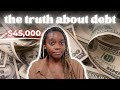 I broke up with debt my debt free journey why  how i paid off 45000 in 7 months